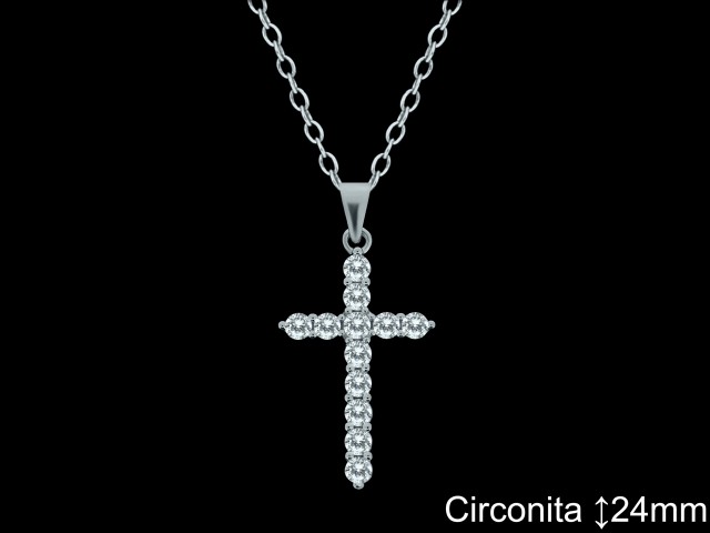 Mayorista de Plata de Cruces ref 4464  Cruces de Plata al por Mayor