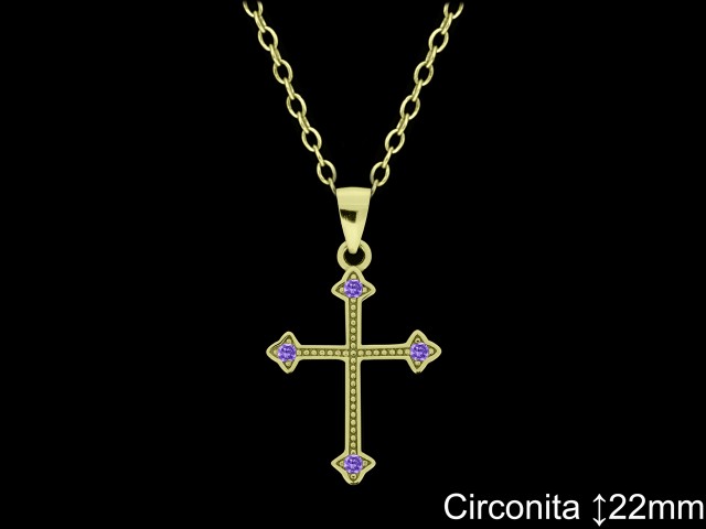 Mayorista de Plata de Cruces ref 4472CA  Cruces de Plata al por Mayor