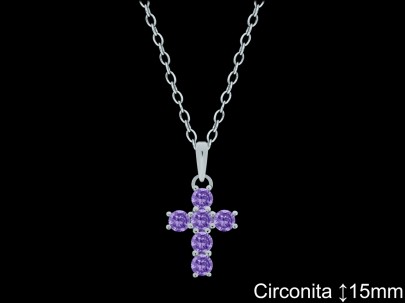 Mayorista de Plata de Cruces ref 4481A  Cruces de Plata al por Mayor
