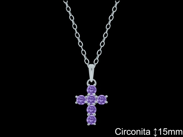 Mayorista de Plata de Cruces ref 4481A  Cruces de Plata al por Mayor