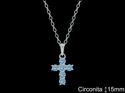 Mayorista de Plata de Cruces ref 4481G  Cruces de Plata al por Mayor