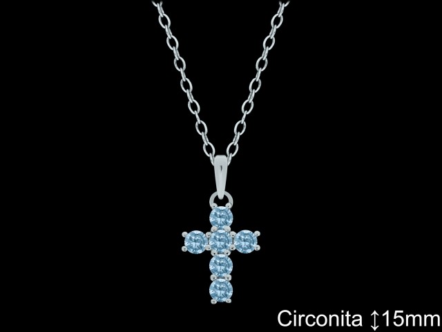 Mayorista de Plata de Cruces ref 4481G  Cruces de Plata al por Mayor
