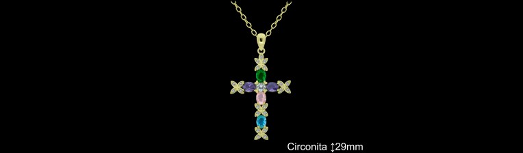 Mayorista de Plata de Cruces ref 4488CT  Cruces de Plata al por Mayor