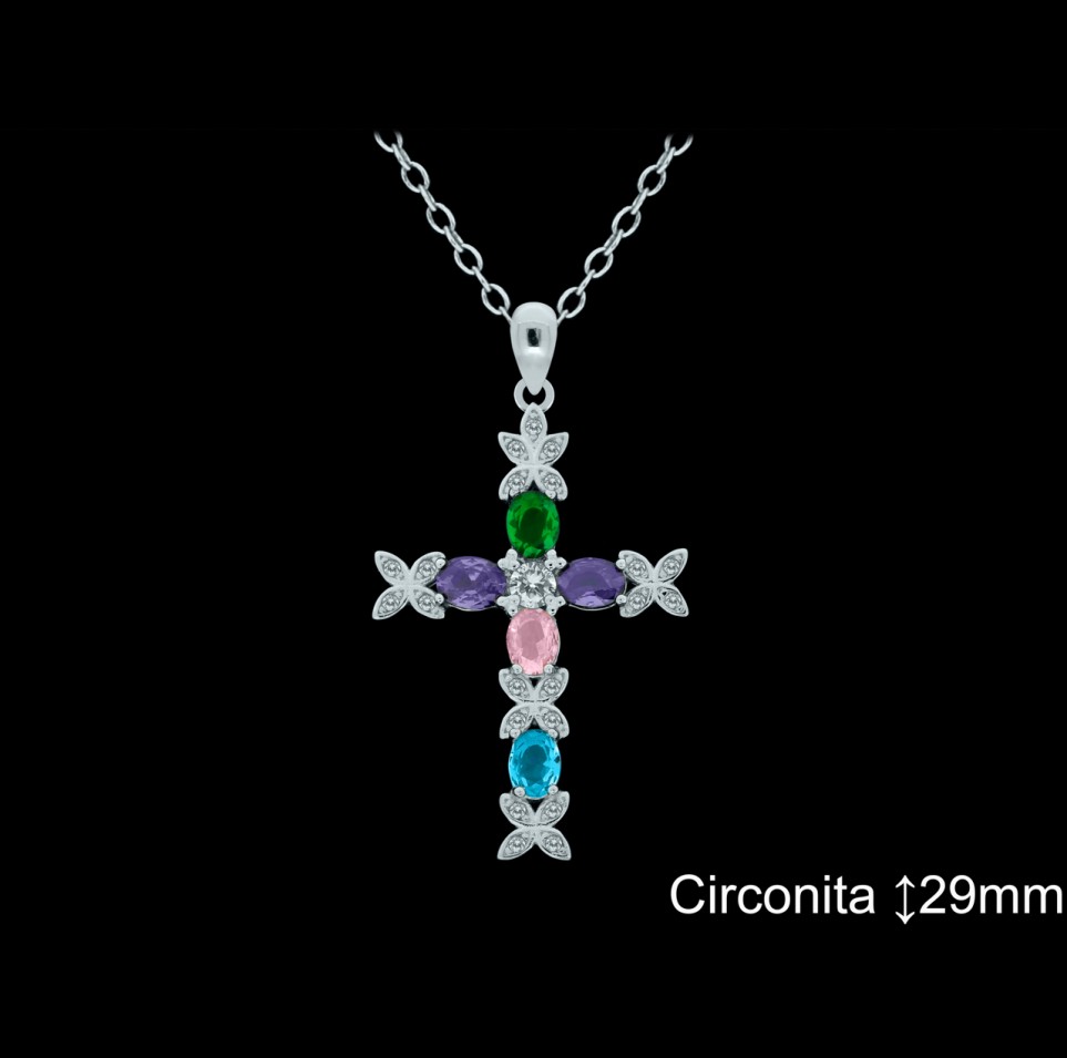 Mayorista de Plata de Cruces ref 4488T  Cruces de Plata al por Mayor