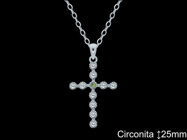 Mayorista de Plata de Cruces ref 4490D  Cruces de Plata al por Mayor