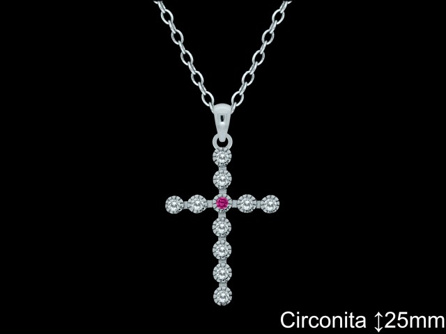 Mayorista de Plata de Cruces ref 4490R  Cruces de Plata al por Mayor