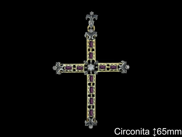 Mayorista de Plata de Cruces ref 4Q002CA  Cruces de Plata al por Mayor