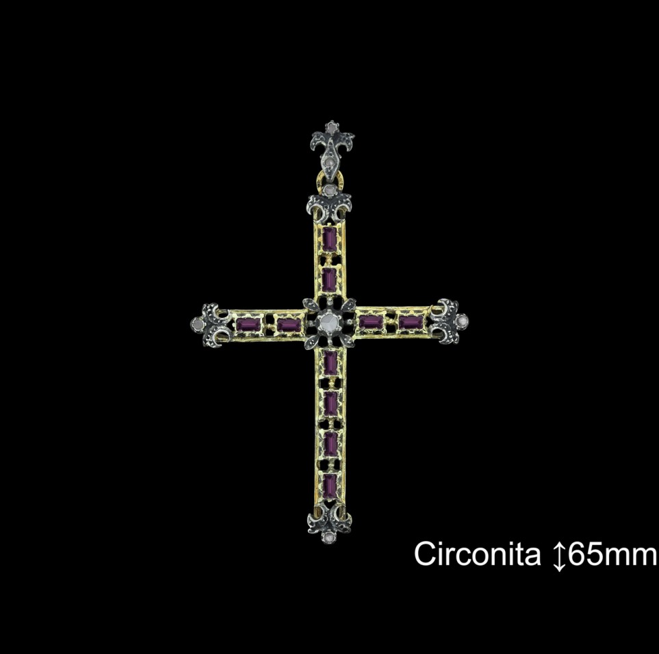 Mayorista de Plata de Cruces ref 4Q002CA  Cruces de Plata al por Mayor