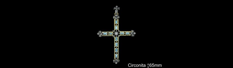 Mayorista de Plata de Cruces ref 4Q002CG  Cruces de Plata al por Mayor