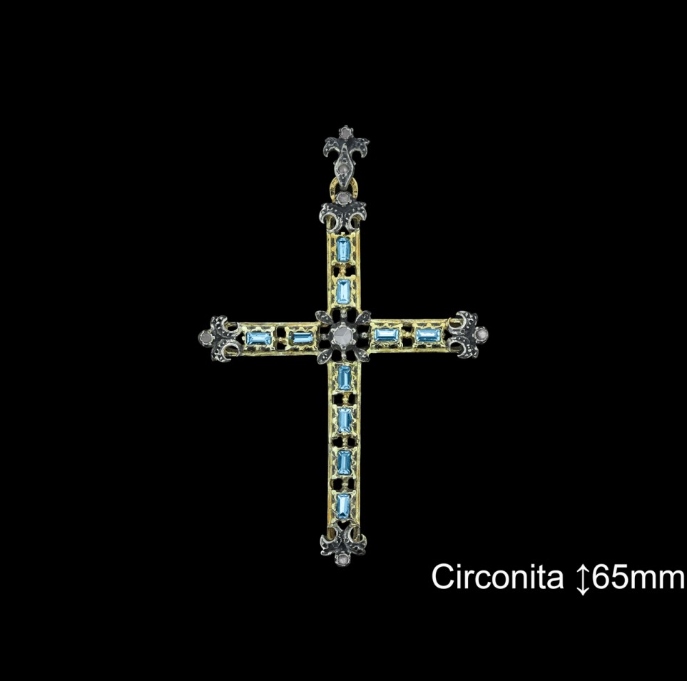 Mayorista de Plata de Cruces ref 4Q002CG  Cruces de Plata al por Mayor