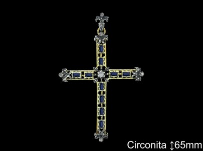 Mayorista de Plata de Cruces ref 4Q002CZ  Cruces de Plata al por Mayor