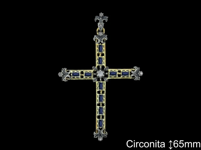 Mayorista de Plata de Cruces ref 4Q002CZ  Cruces de Plata al por Mayor
