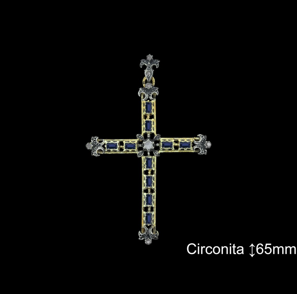 Mayorista de Plata de Cruces ref 4Q002CZ  Cruces de Plata al por Mayor