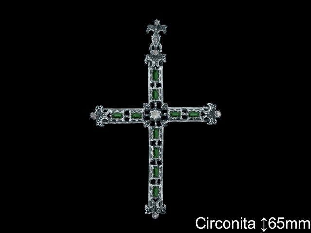 Mayorista de Plata de Cruces ref 4Q002D  Cruces de Plata al por Mayor