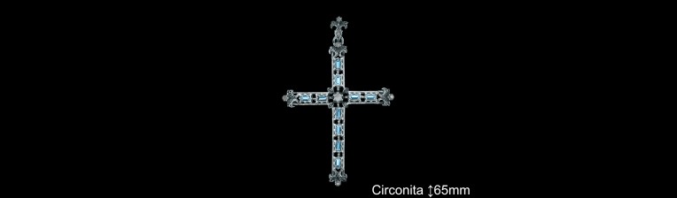 Mayorista de Plata de Cruces ref 4Q002G  Cruces de Plata al por Mayor