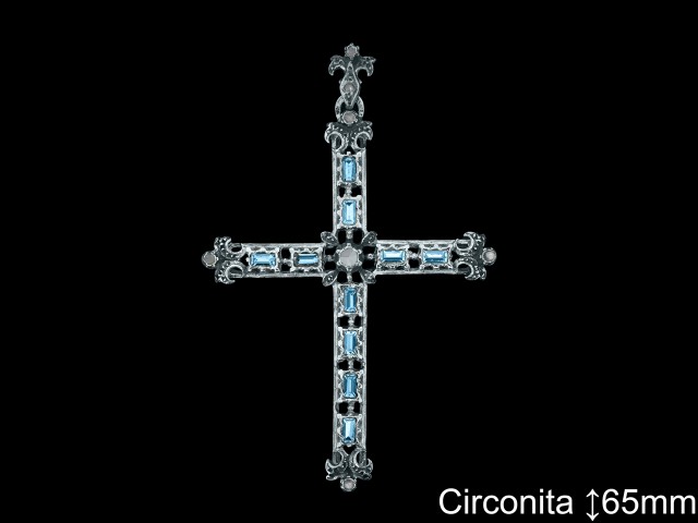 Mayorista de Plata de Cruces ref 4Q002G  Cruces de Plata al por Mayor