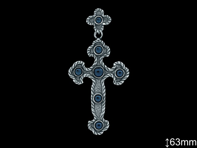 Mayorista de Plata de Cruces ref 4Q003Z  Cruces de Plata al por Mayor