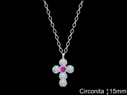Mayorista de Plata de Cruces ref 4487R  Cruces de Plata al por Mayor