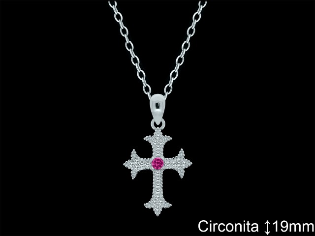 Mayorista de Plata de Cruces ref 4494R  Cruces de Plata al por Mayor