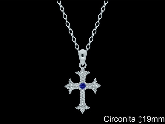 Mayorista de Plata de Cruces ref 4494Z  Cruces de Plata al por Mayor