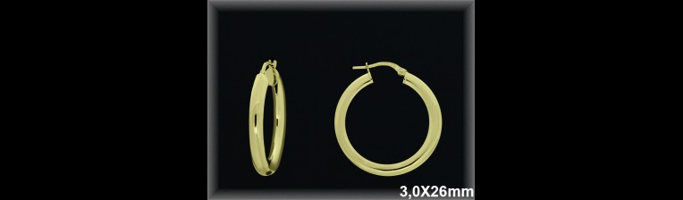 Mayorista de Plata de Aros ref AL501CC  Aros de Plata al por Mayor