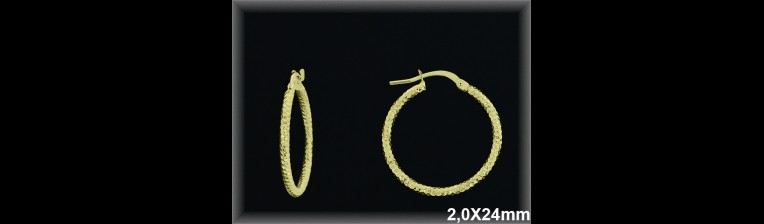 Mayorista de Plata de Aros ref AL520CC  Aros de Plata al por Mayor