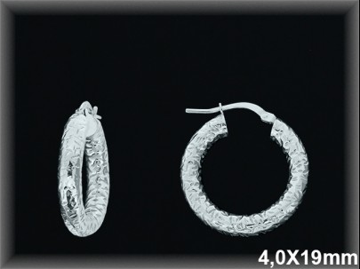 Mayorista de Plata de Aros ref AL525B  Aros de Plata al por Mayor