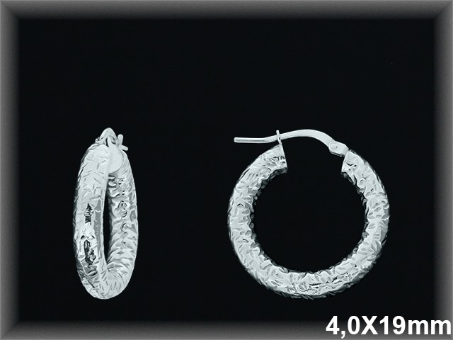 Mayorista de Plata de Aros ref AL525B  Aros de Plata al por Mayor