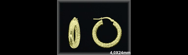 Mayorista de Plata de Aros ref AL525CC  Aros de Plata al por Mayor