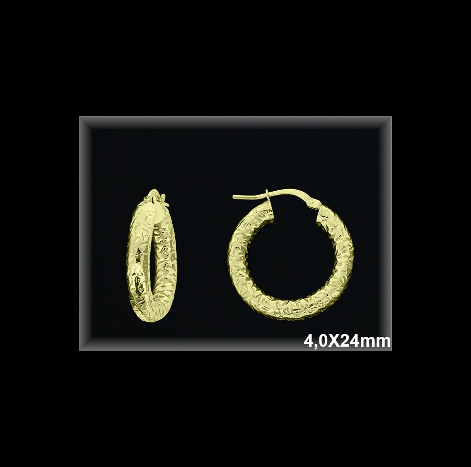 Mayorista de Plata de Aros ref AL525CC  Aros de Plata al por Mayor