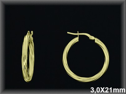 Aros de Plata al Por Mayor ref AL545BC  Mayorista de Aros de Plata