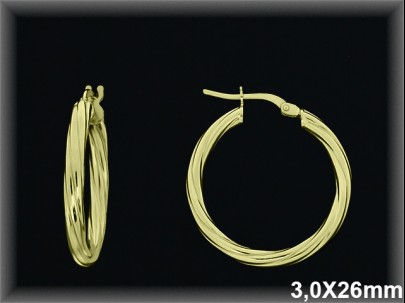 Aros de Plata al Por Mayor ref AL545CC  Mayorista de Aros de Plata