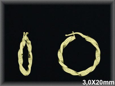 Aros de Plata al Por Mayor ref AL551BC  Mayorista de Aros de Plata