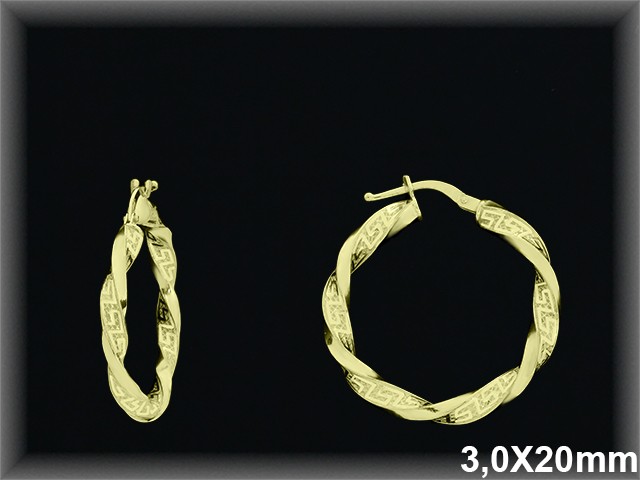 Aros de Plata al Por Mayor ref AL551BC  Mayorista de Aros de Plata