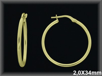 Mayorista de Plata de Aros ref AL210EC  Aros de Plata al por Mayor