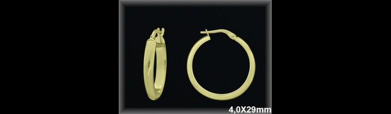 Mayorista de Plata de Aros ref AL509DC  Aros de Plata al por Mayor