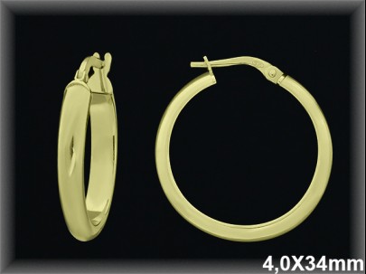 Mayorista de Plata de Aros ref AL509EC  Aros de Plata al por Mayor