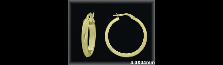 Mayorista de Plata de Aros ref AL509EC  Aros de Plata al por Mayor