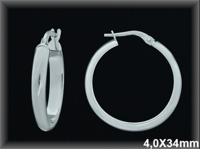 Mayorista de Plata de Aros ref AL509ED  Aros de Plata al por Mayor