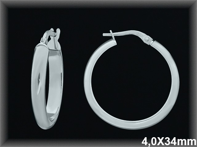 Mayorista de Plata de Aros ref AL509ED  Aros de Plata al por Mayor
