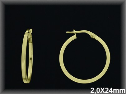 Mayorista de Plata de Aros ref AL504CC  Aros de Plata al por Mayor