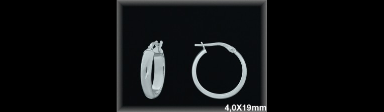 Mayorista de Plata de Aros ref AL509BD  Aros de Plata al por Mayor
