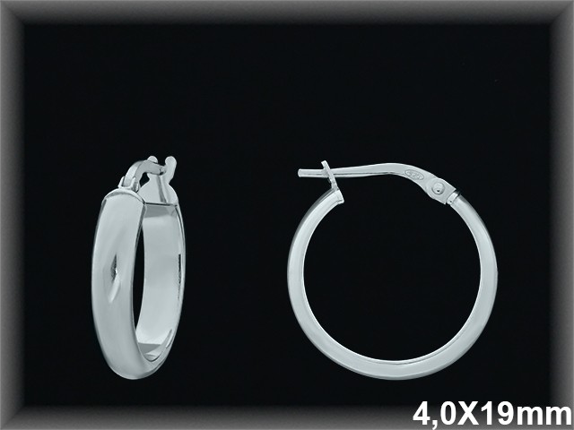 Mayorista de Plata de Aros ref AL509BD  Aros de Plata al por Mayor