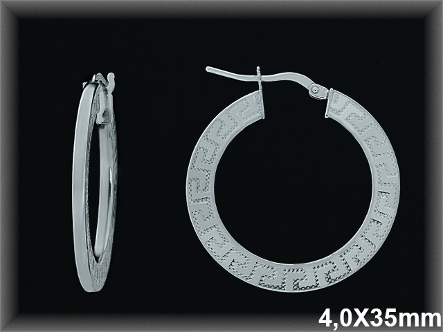 Mayorista de Plata de Aros ref AL238ED  Aros de Plata al por Mayor