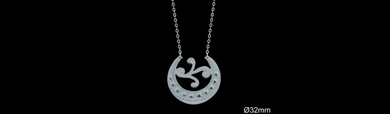 Colgantes Aros Argollas Canarias Plata al por Mayor ref 7147b