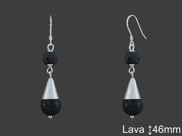Argolla Canaria de Plata al Por Mayor ref V8785L  Mayorista de Argollas Canarias