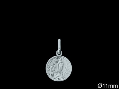 Medallas de Plata al Por Mayor ref 33L607 | Mayorista Medallas Plata