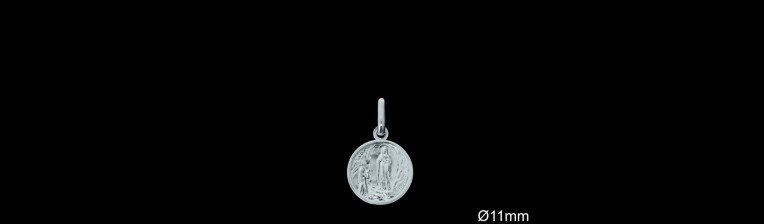 Medallas de Plata al Por Mayor ref 33L607 | Mayorista Medallas Plata