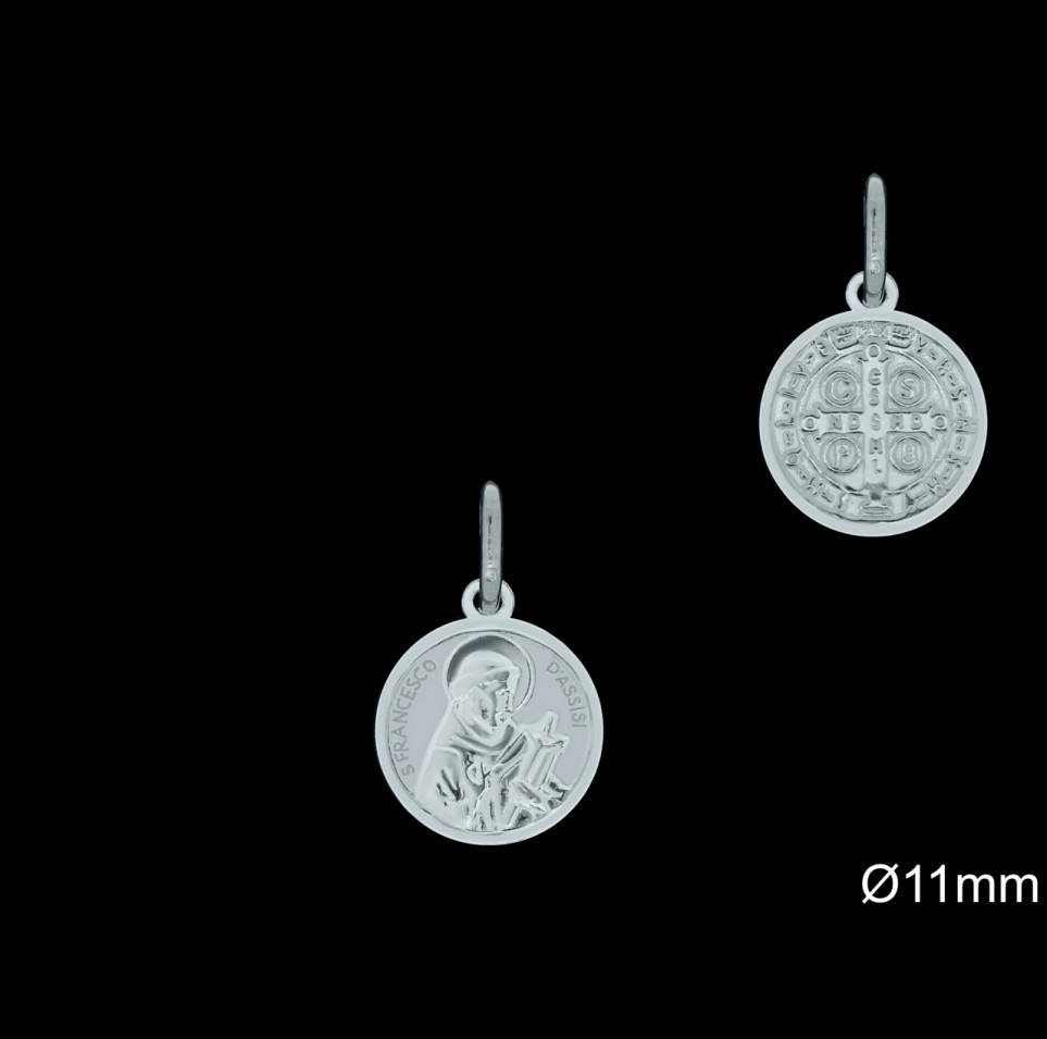 Medallas de Plata al Por Mayor ref 33L614 | Mayorista Medallas Plata