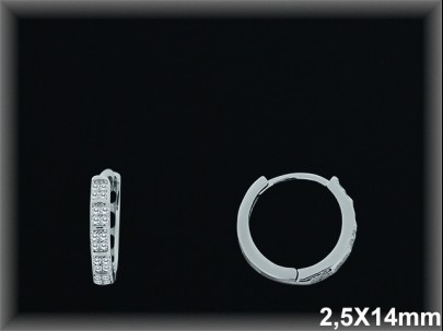 Mayorista de Plata de Aros ref AZ364  Aros de Plata al por Mayor